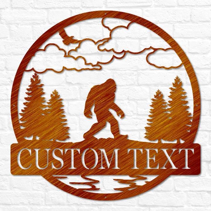 Sasquatch Outdoor Monogram