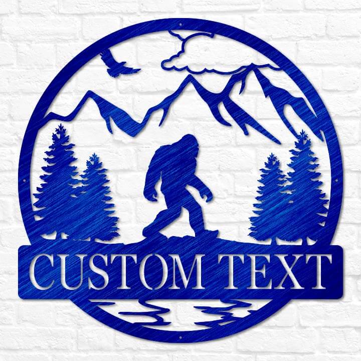 Sasquatch Outdoor Monogram