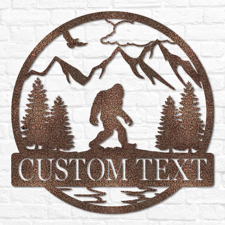 Sasquatch Outdoor Monogram