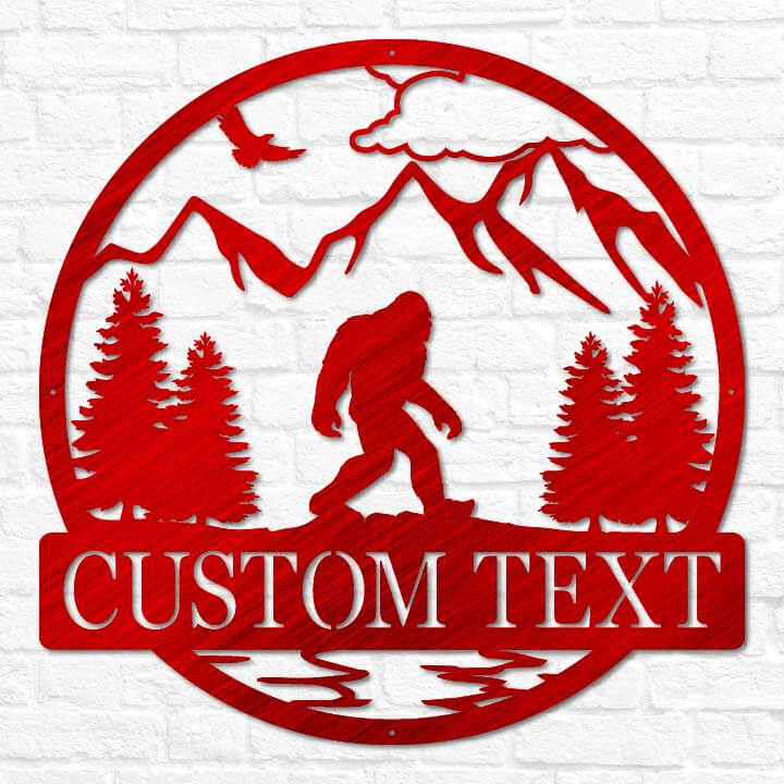 Sasquatch Outdoor Monogram