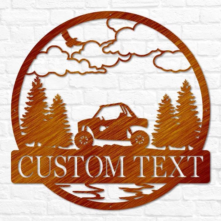 Side by Side Outdoor Monogram