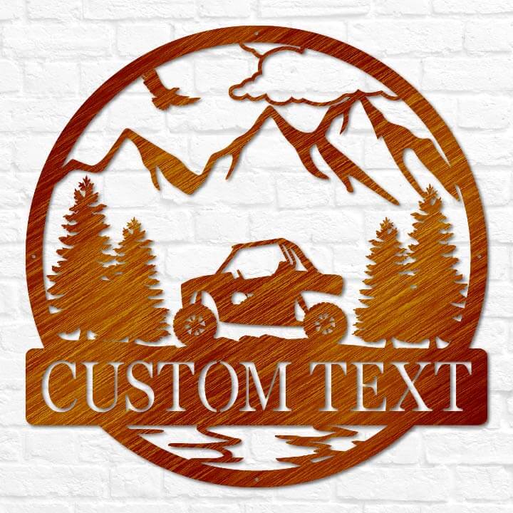 Side by Side Outdoor Monogram