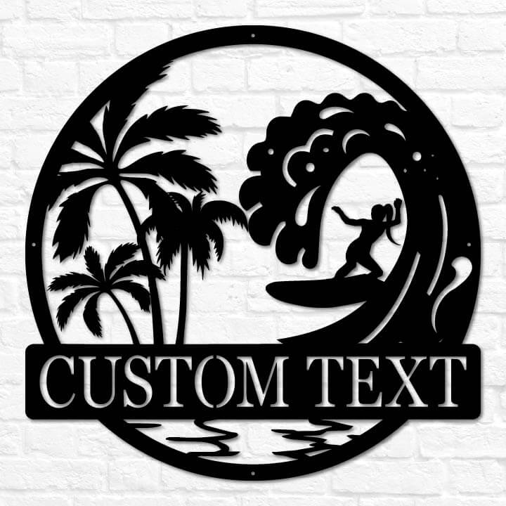 Surfer Outdoor Monogram