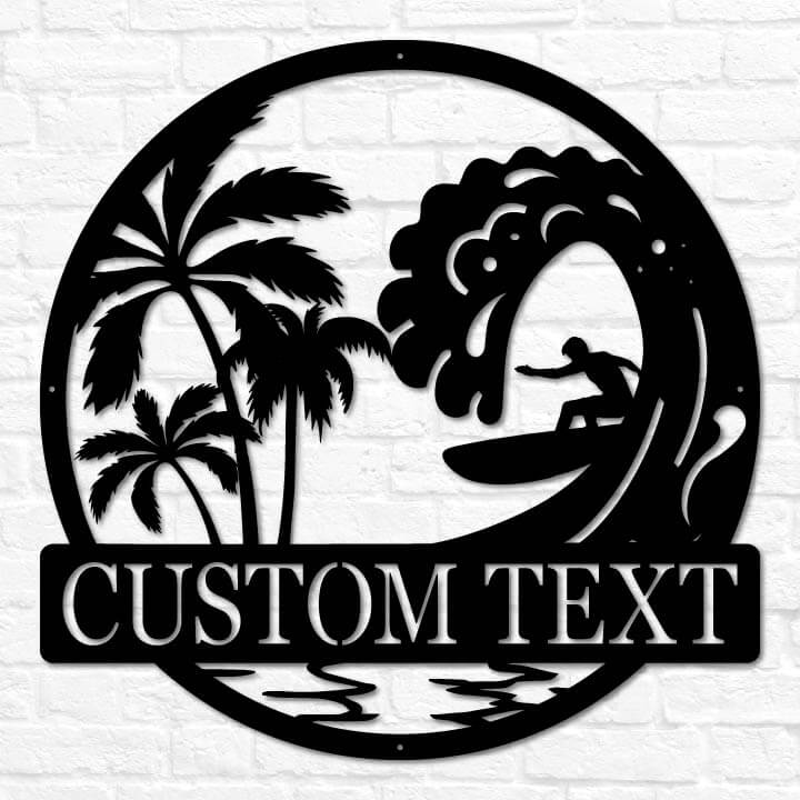 Surfer Outdoor Monogram