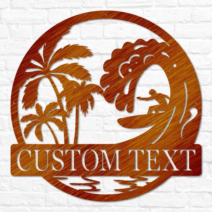 Surfer Outdoor Monogram