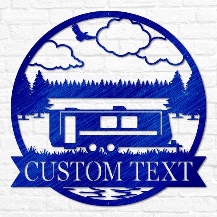 Travel Trailer Outdoor Monogram