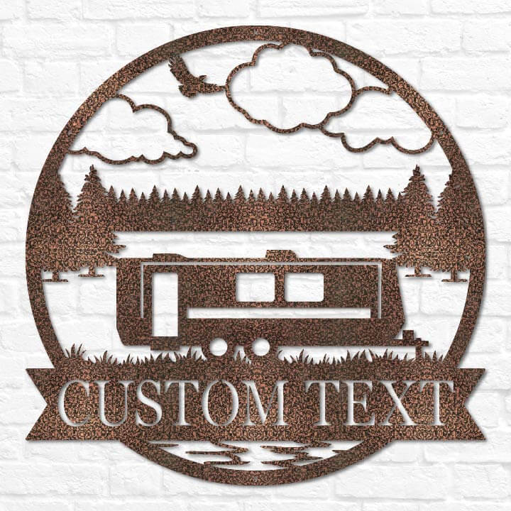 Travel Trailer Outdoor Monogram