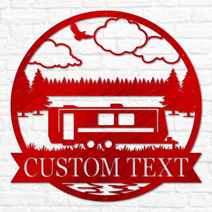 Travel Trailer Outdoor Monogram