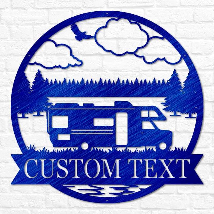 Truck Motor Home Outdoor Monogram