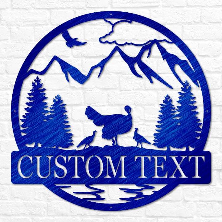 Turkey Outdoor Monogram