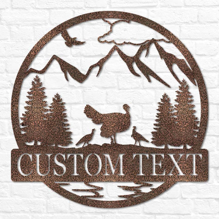 Turkey Outdoor Monogram