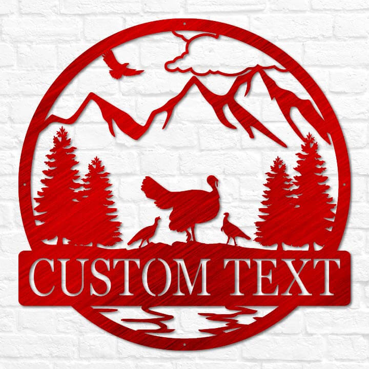 Turkey Outdoor Monogram