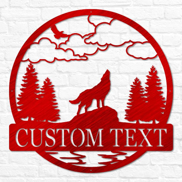 Wolf Outdoor Monogram