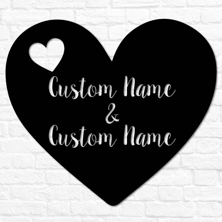 Candy Heart Monogram