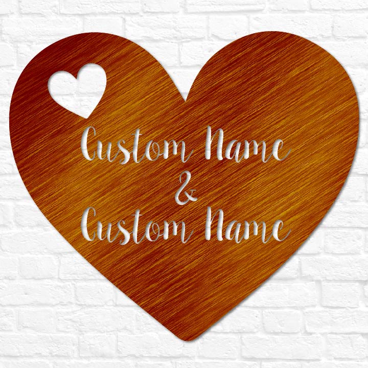 Candy Heart Monogram