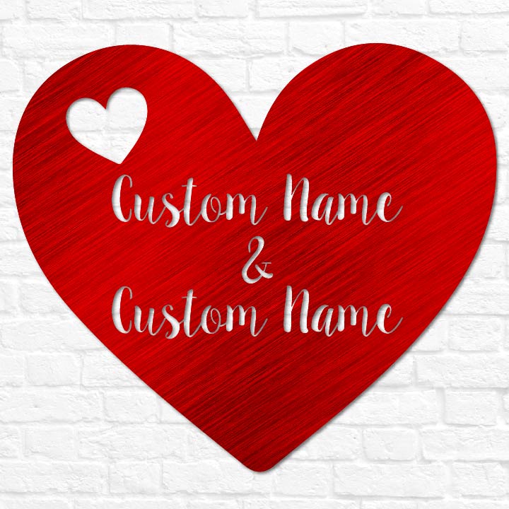 Candy Heart Monogram