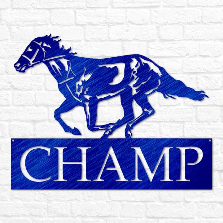 Running Horse Monogram