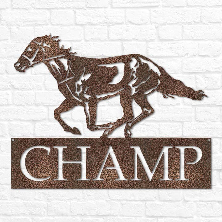 Running Horse Monogram