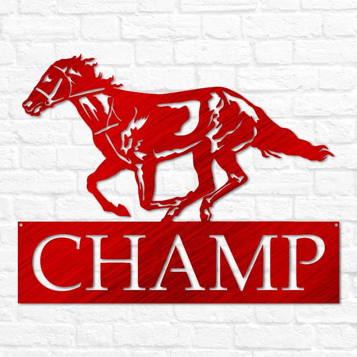 Running Horse Monogram