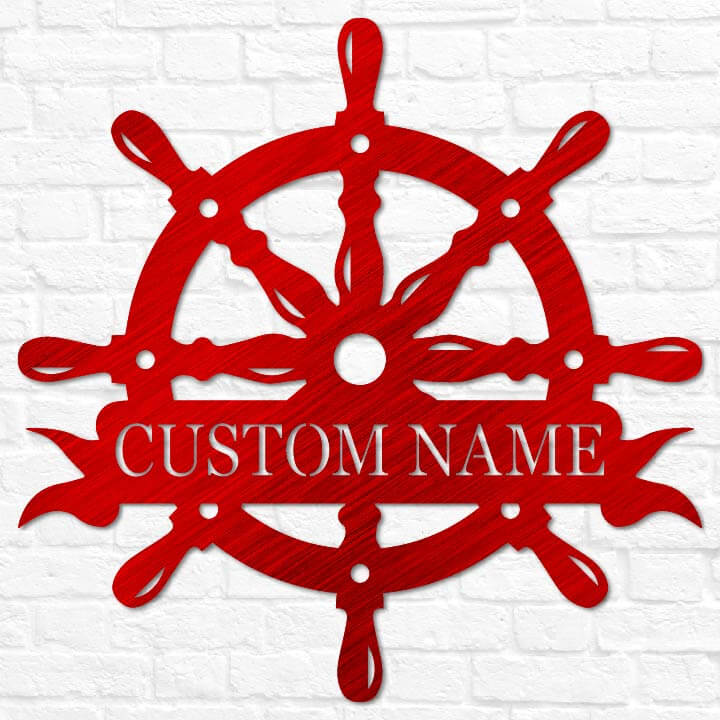 Yacht Wheel Monogram