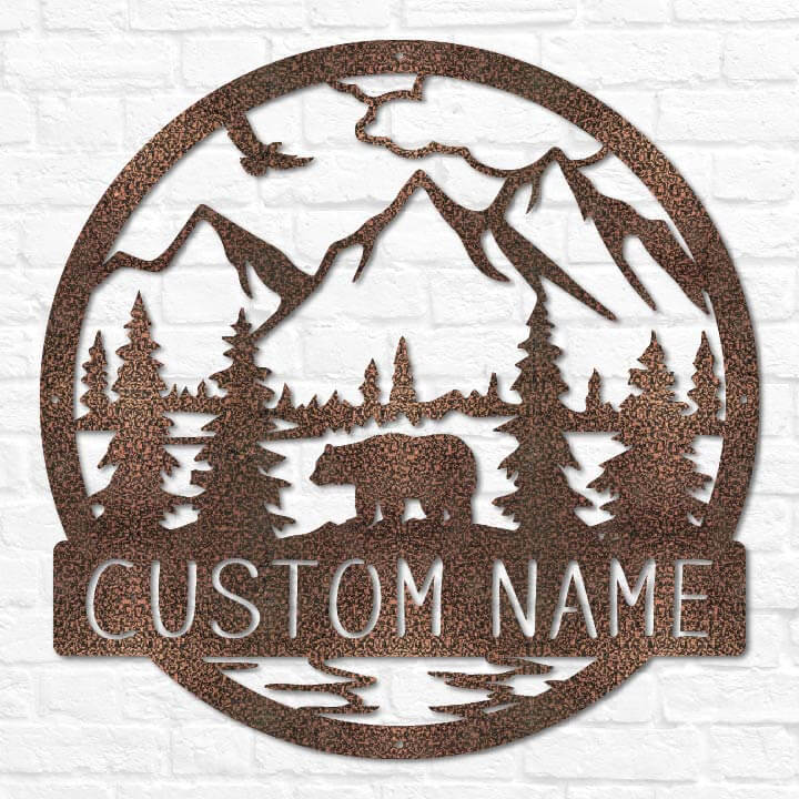 Bear Outdoor Monogram