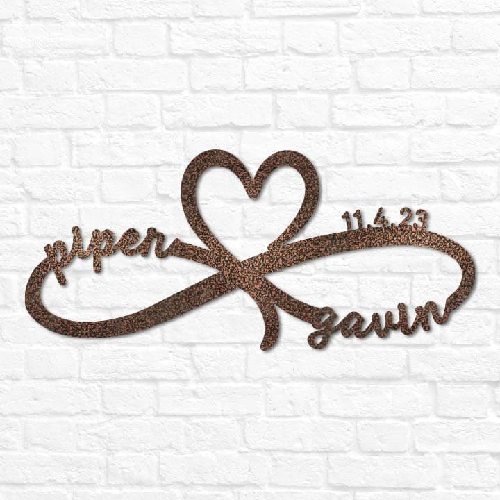 Infinity Heart Monogram