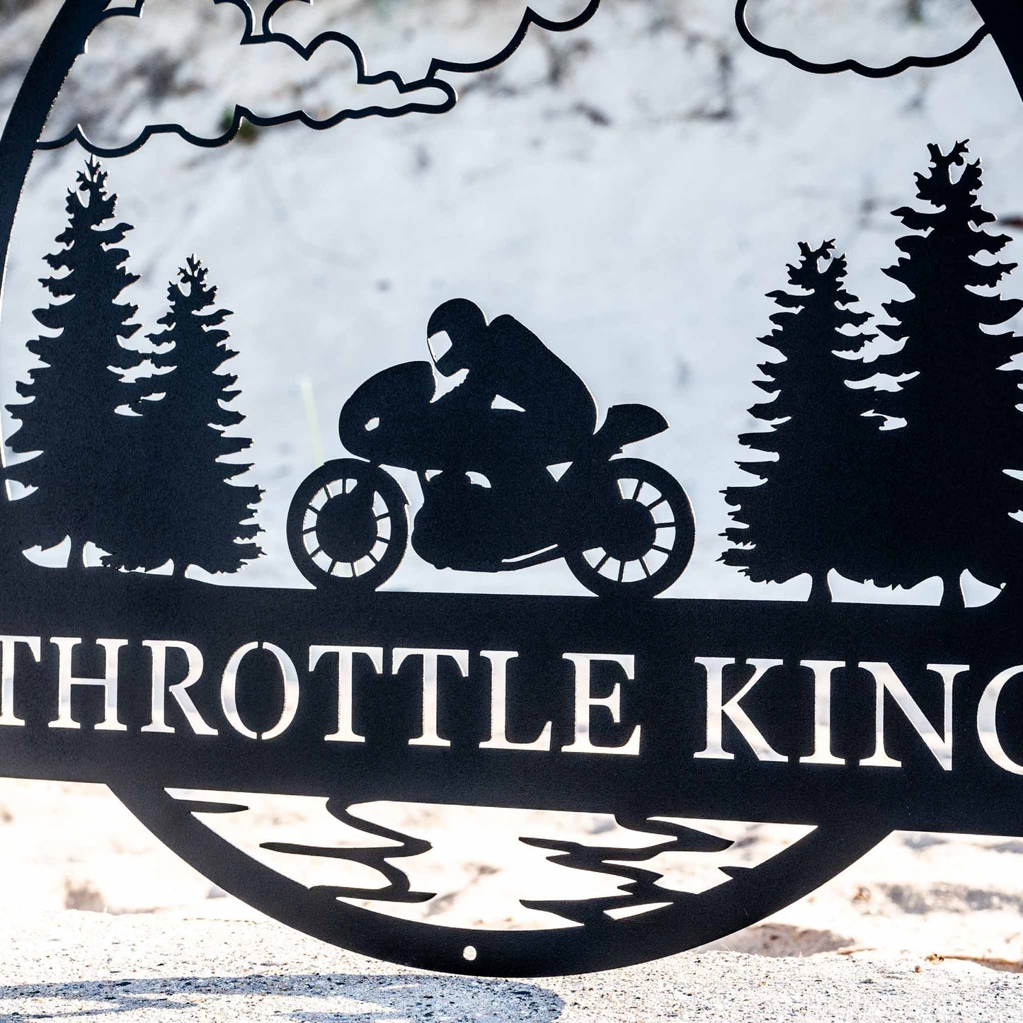 Sportbike Motorcyle Outdoor Monogram