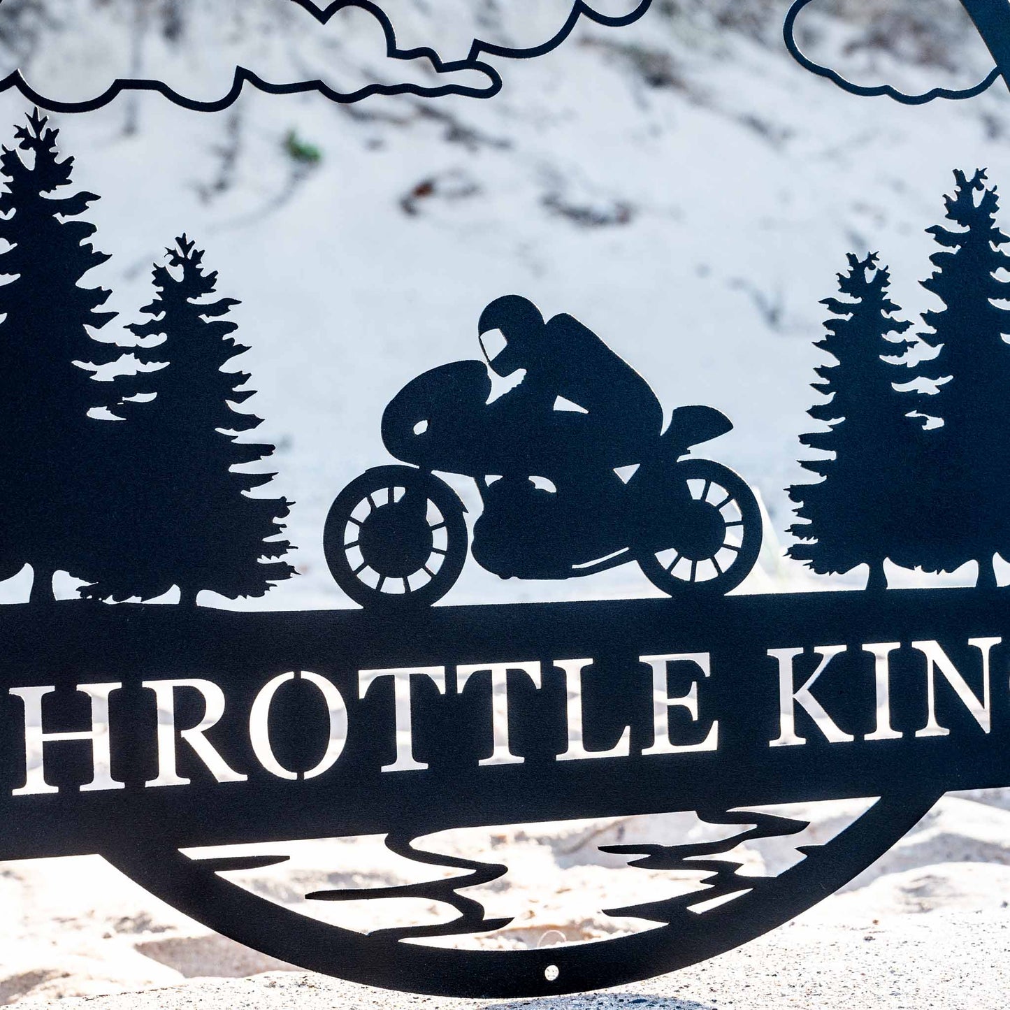 Sportbike Motorcyle Outdoor Monogram