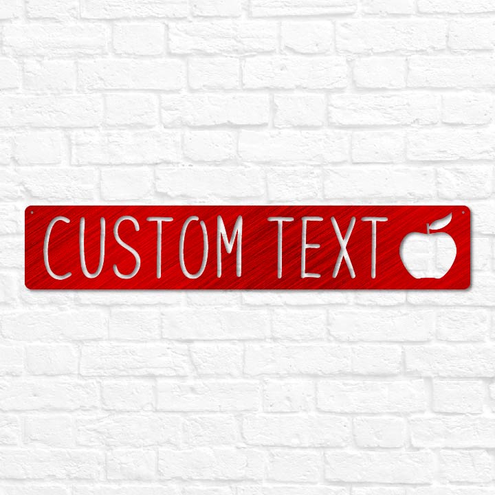 Teacher's Name Plaque