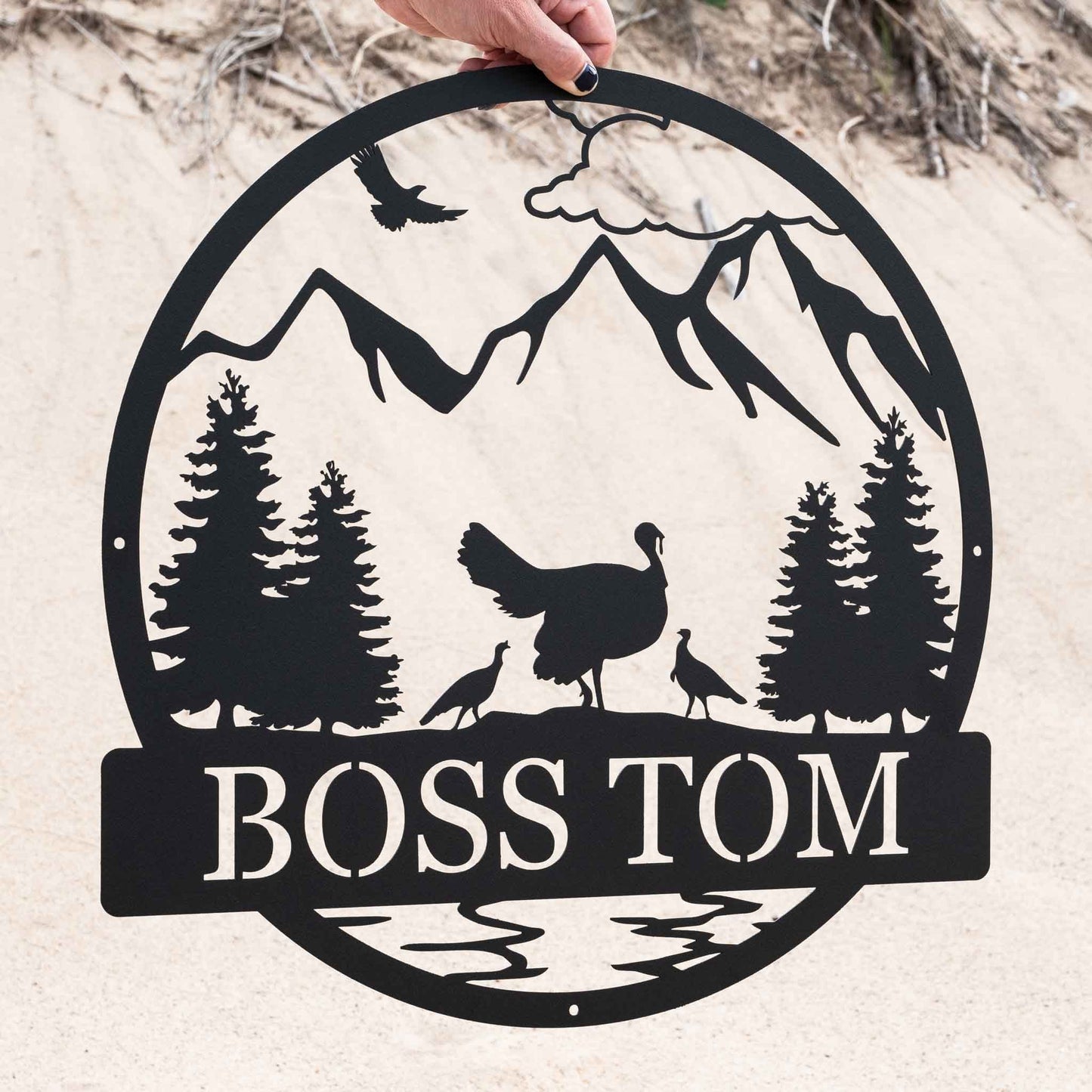 Turkey Outdoor Monogram