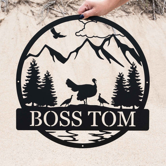 Turkey Outdoor Monogram