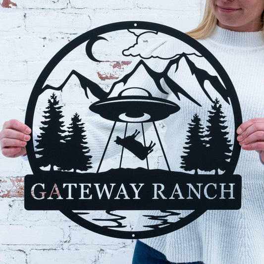 UFO Outdoor Monogram