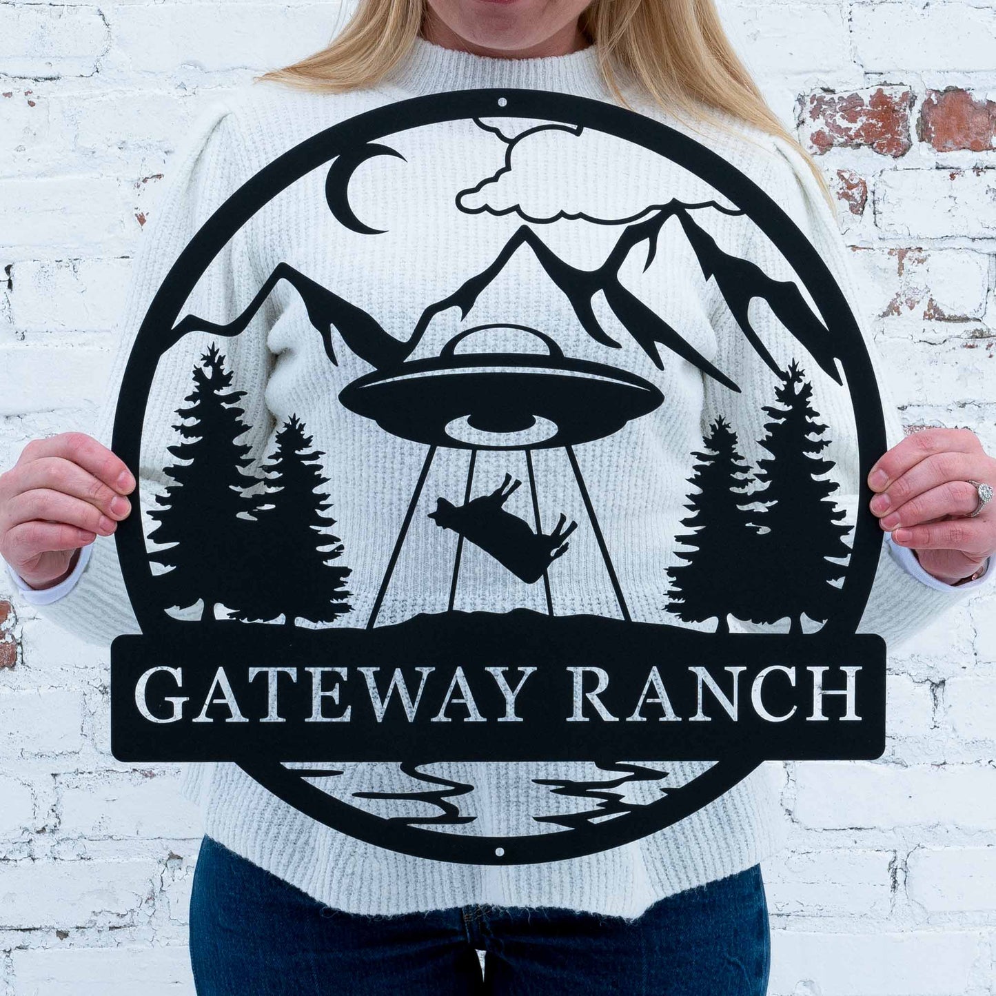 UFO Outdoor Monogram