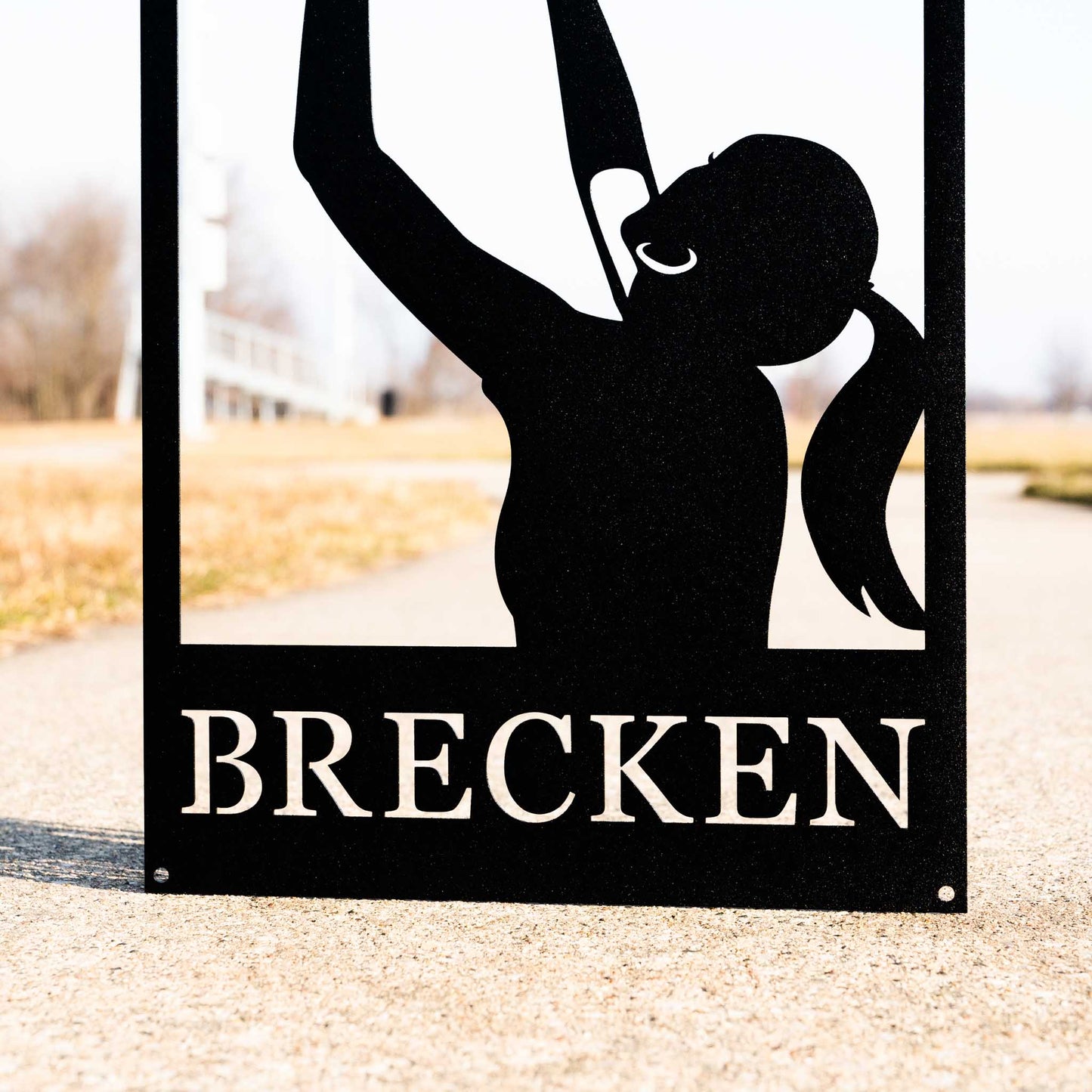 Volleyball Athlete Monogram