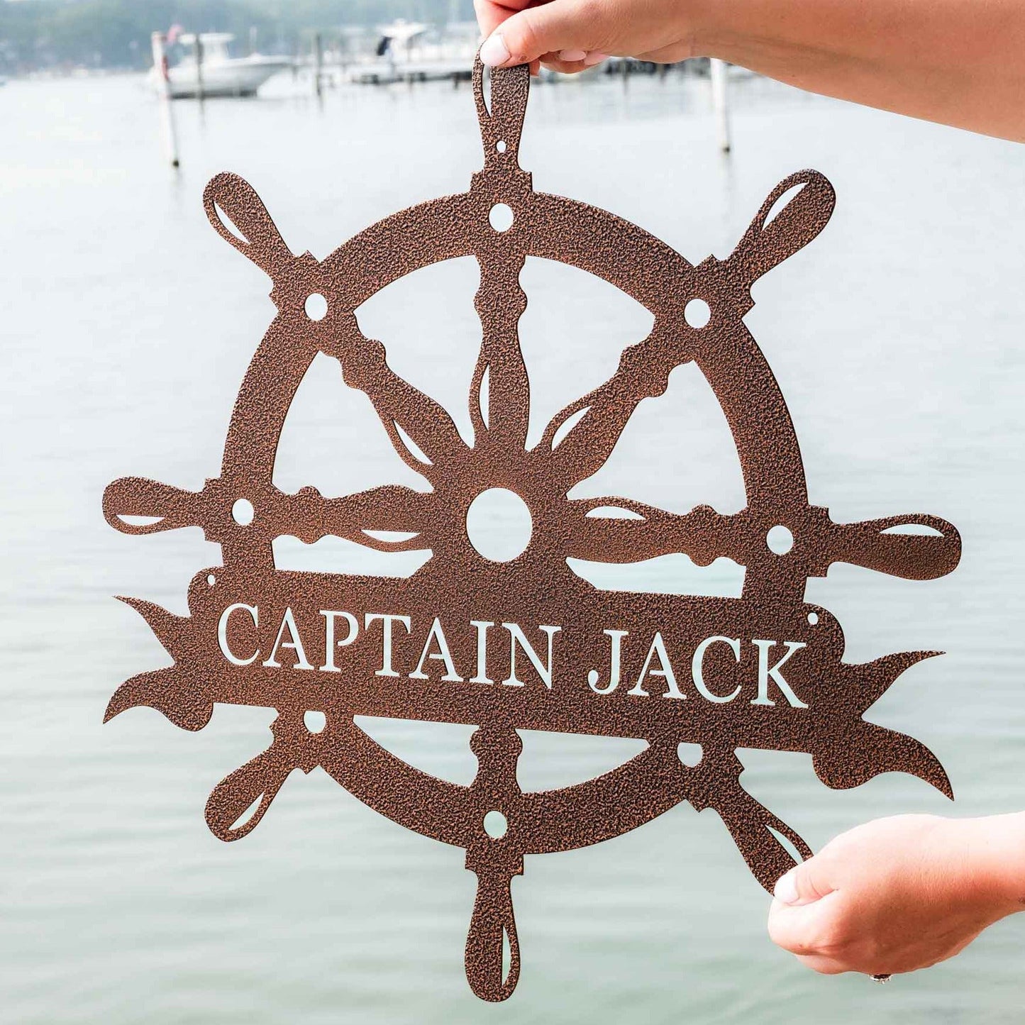 Yacht Wheel Monogram