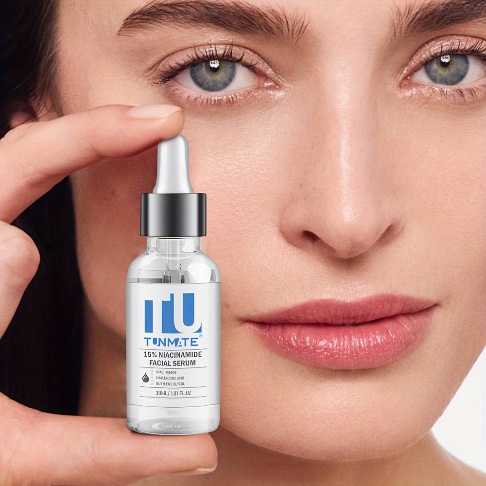 Tunmate 15% Niacinamide Face Serum | Contains A High Concentration Of Niacinamide To Even Out Skin Tone And Enhance Skin's Natural Radiance | Hydrating Face Serum, 1.01 Fl Oz/ 30 Ml