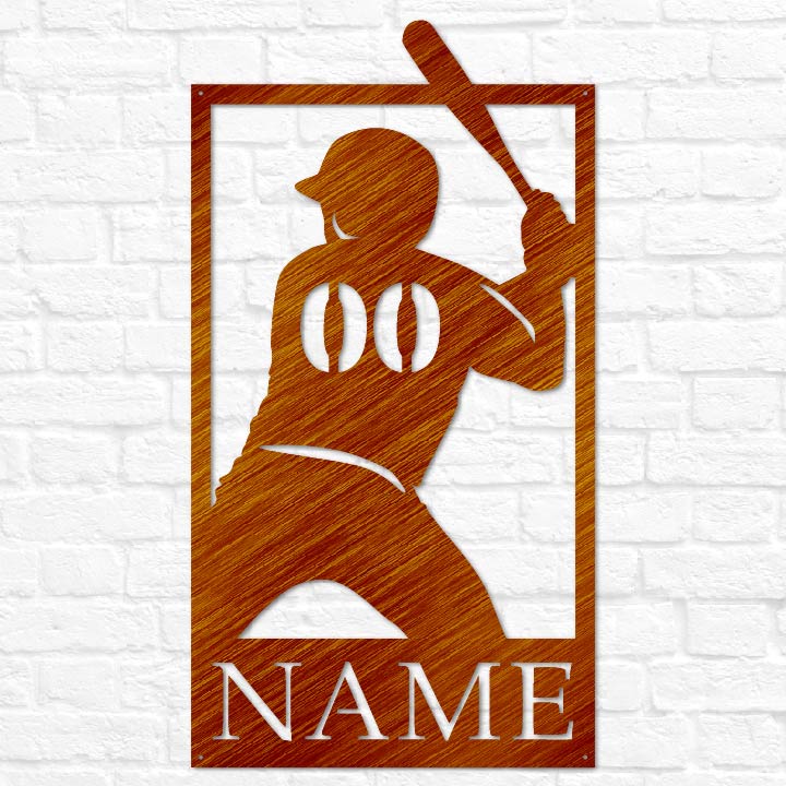Baseball Athlete Monogram