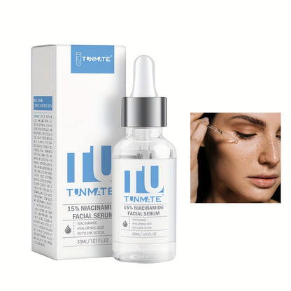 Tunmate 15% Niacinamide Face Serum | Contains A High Concentration Of Niacinamide To Even Out Skin Tone And Enhance Skin's Natural Radiance | Hydrating Face Serum, 1.01 Fl Oz/ 30 Ml