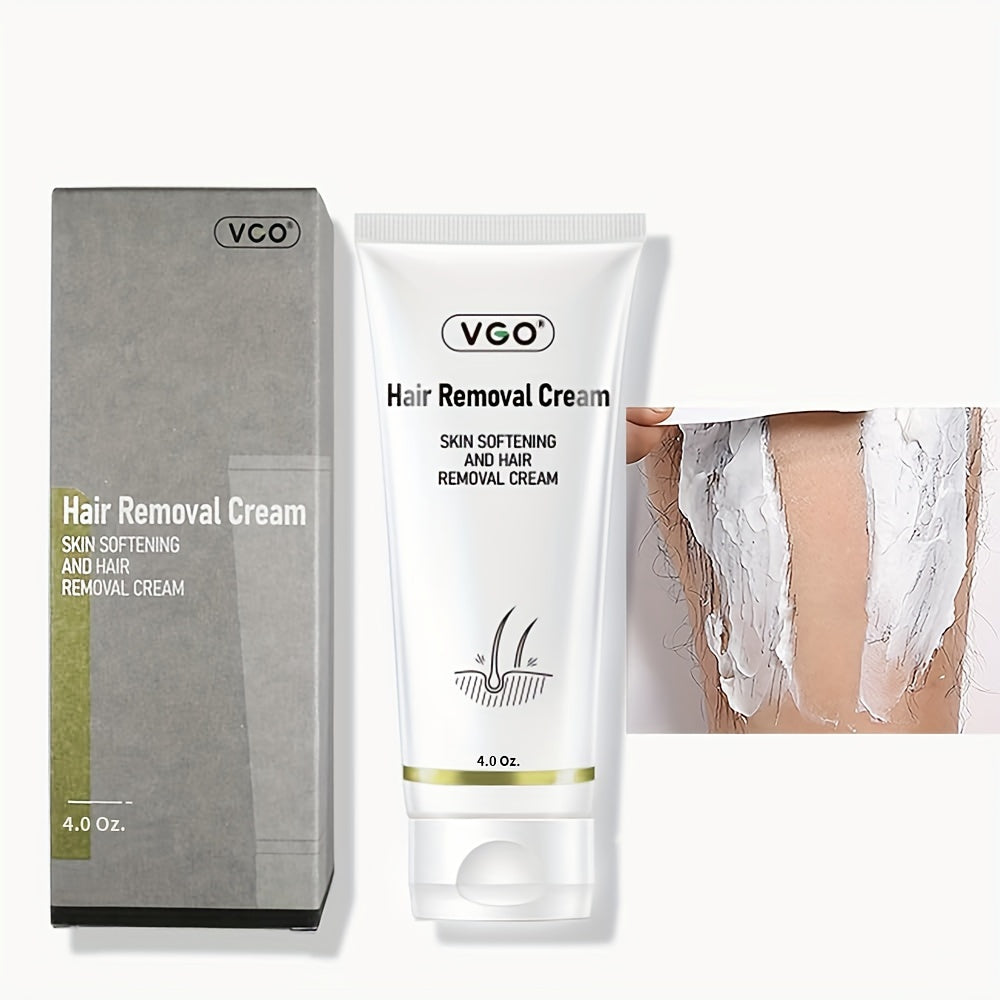 VGO Hair Removal Cream, Unisex, Painless Bikini Hair Removal Gel, Hair Removal Lotion, Unwanted Hair For All Skin Types, Multipack