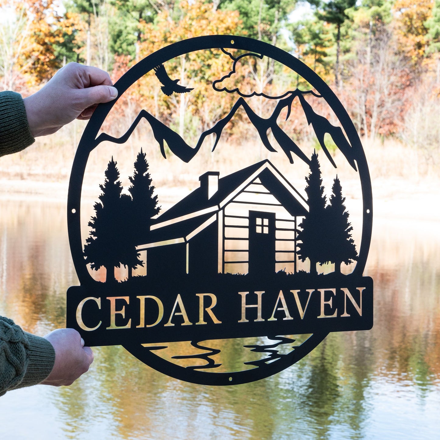 Cabin Outdoor Monogram