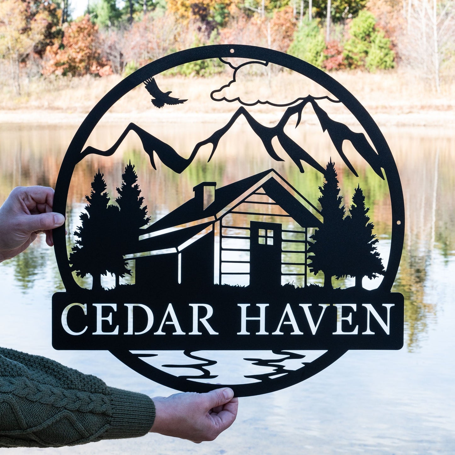 Cabin Outdoor Monogram
