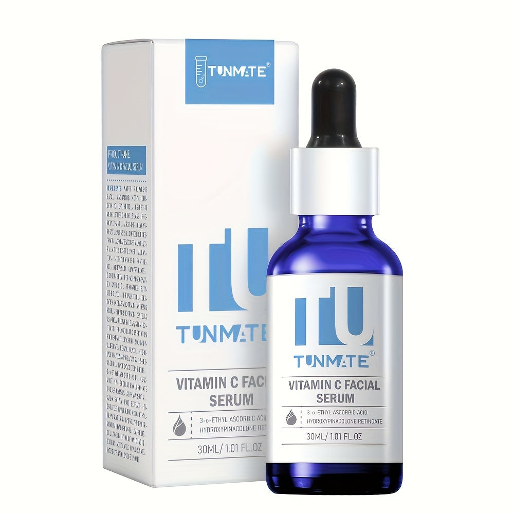 Tunmate Vitamin C Facial Serum | Contains Vitamin C, Propylene Glycol, Ceramide | Evens Out Skin Tone, Lasting And Powerful Moisturizing, Enhances The Natural Radiance Of The Face, Looks Younger | Brightening And Moisturizing Facial Serum