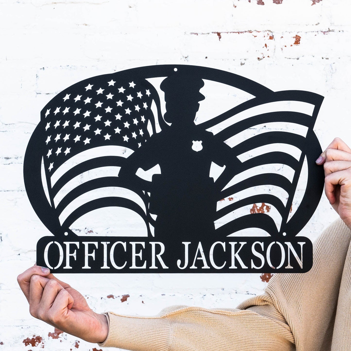 Police Officer Monogram