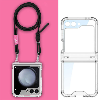 Shockproof Phone Case With Lanyard For Galaxy Z Flip 6/5/4/3