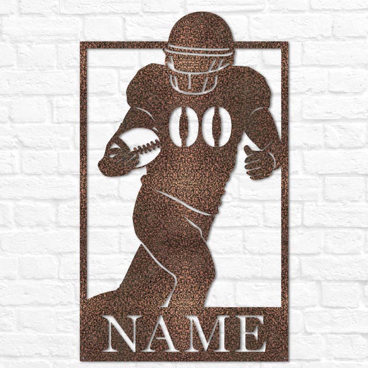 Football Athlete Monogram