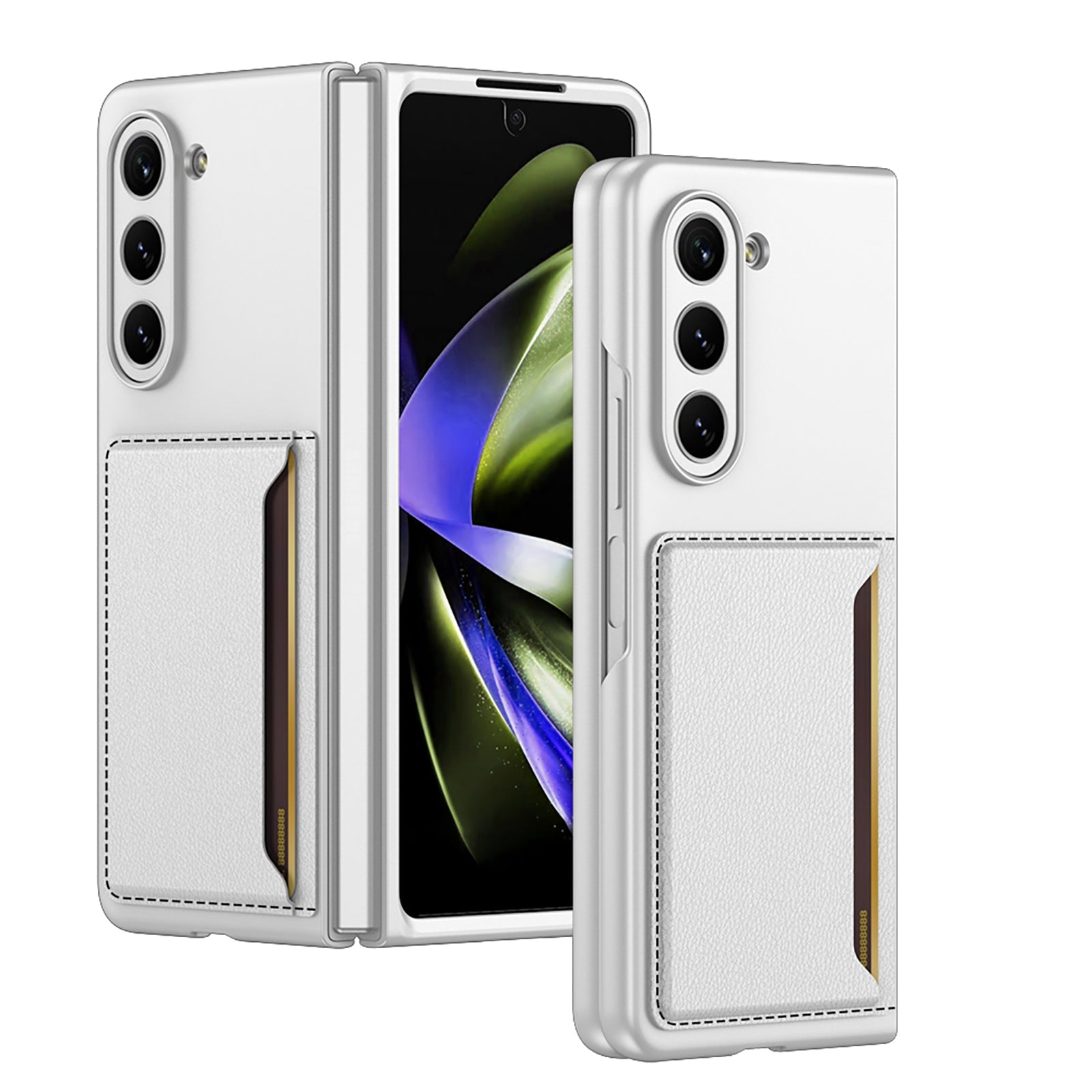 Luxury Card Holder All-inclusive Phone Case For Samsung Galaxy Z Fold 5/4/3 5G - Mycasety Mycasety