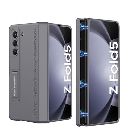 Magnetic Hinge Hidden Bracket All-included Case For Samsung Galaxy Z Fold5 Fold4 Fold3 Fold2 - mycasety2023 Mycasety