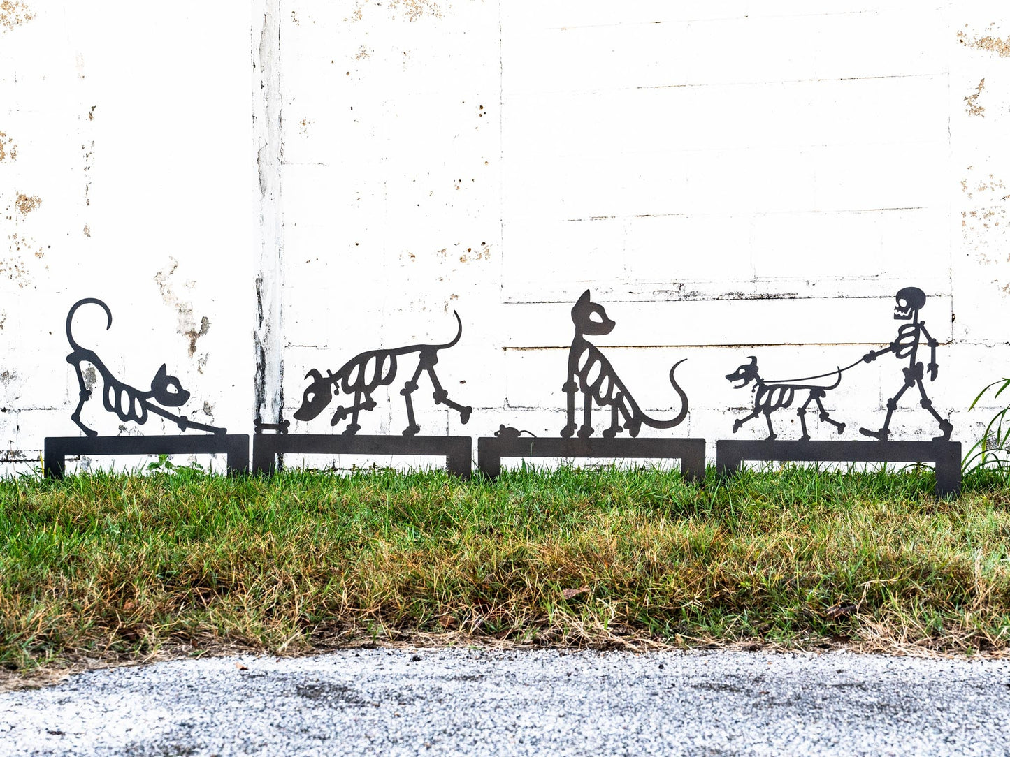 Halloween Pet Skeleton Yard Stakes