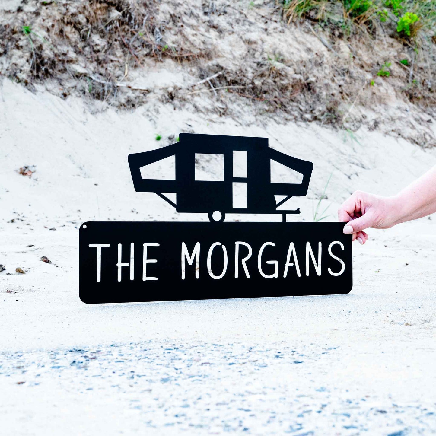 Pop Up Camper Monogram