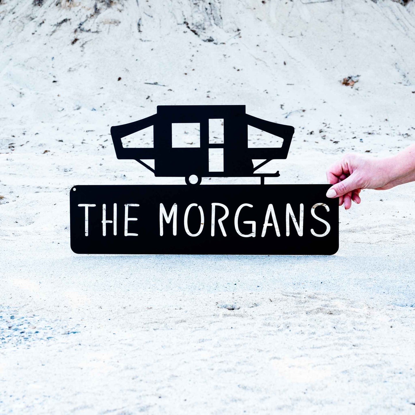 Pop Up Camper Monogram